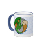 Peace Quaker Parrot Mug