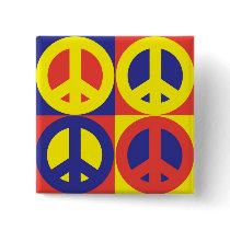 Peace Quilt - Button