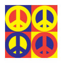 Peace Quilt - Kid's Tee Shirt by threesalamanders Peace Quilt - Kid's Tee Shirt