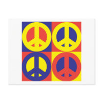 Peace Quilt - Post Card postcards by threesalamanders Peace Quilt - Post Card postcards