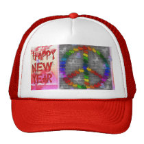 Peace Rabbits hats