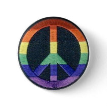 peace-rainbow buttons by Gay_Art peace-rainbow buttons