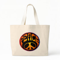 Peace - Red Orange bags