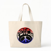 Peace - Red White Blue bags