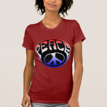 Peace - Red White Blue t-shirts