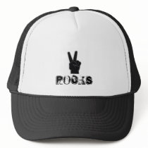 Peace Rocks -1 hats