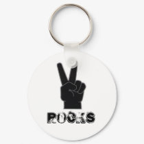 Peace Rocks -1 keychains