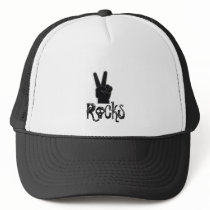 Peace Rocks -3 hats