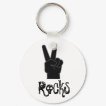 Peace Rocks -3 keychains