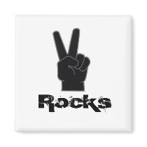 Peace Rocks magnets