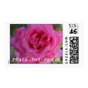 PEACE ROSE postage