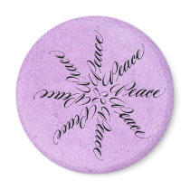 peace round magnets by ritaINK peace round magnets