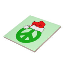 peace Santa Tiles