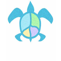 Peace Sea Turtle Shirts