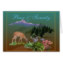 Peace & Security Card