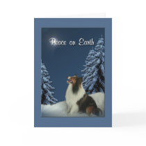 Peace Sheltie cards