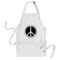 Peace Sign aprons by bonfire46 Peace Sign aprons