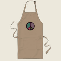 Peace Sign Apron by templegreen Peace Sign Apron