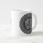 Peace Sign Arabesque Specialty Mugs Jumbo Mugs