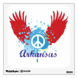 Peace Sign - Arkansas Wall Skin