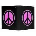 Peace Sign Avery Binder by designs4you Peace Sign Avery Binder