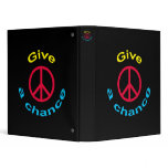 Peace Sign binders