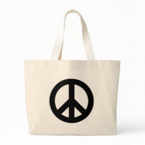 Peace Sign Black bags