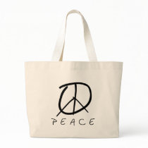 Peace Sign: Bud Hand Script bags by Prodem Peace Sign: Bud Hand Script bags
