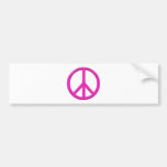 PEACE SIGN BUMPER STICKERS