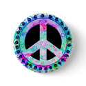 PEACE SIGN BUTTON