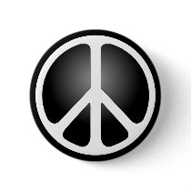 Peace Sign buttons by Chorlton Peace Sign buttons
