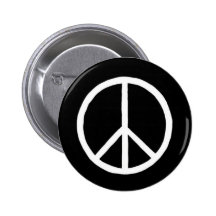 Peace sign button