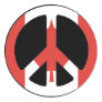 Peace Sign Canada Sticker