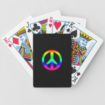 Peace Sign Card Decks