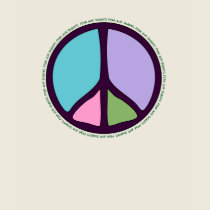 Peace Sign Casual Tank t-shirts by templegreen Peace Sign Casual Tank t-shirts