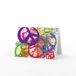 PEACE SIGN COLLAGE cards