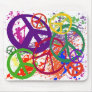 PEACE SIGN COLLAGE MOUSEPADS