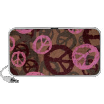 Peace Sign Design Speaker speakers