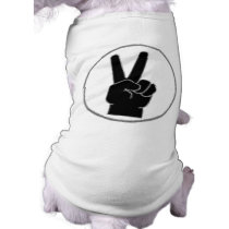 Peace Sign pet clothing