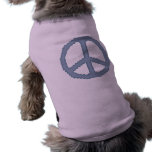 Peace Sign Doggie Shirt