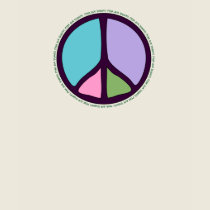 Peace Sign edun LIVE Kids T-Shirt by templegreen Peace Sign edun LIVE Kids T-Shirt
