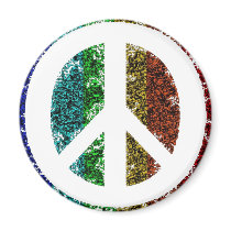 Peace Sign Electric magnets by coolartistry Peace Sign Electric magnets