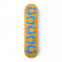 PEACE SIGN FEET SKATEBOARD by boomarketing PEACE SIGN FEET SKATEBOARD