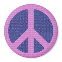 Peace Sign Groovy magnets by MagnetMadness Peace Sign Groovy magnets
