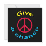 Peace Sign Custom Invitations