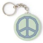 Peace Sign Keychain
