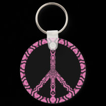 Peace Sign Keychain (PB)