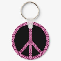 Peace Sign Keychain (pp)