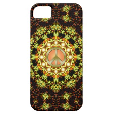 Peace Sign Nature Energy iPhone 5 Case