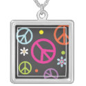 Peace Sign Necklace necklace
